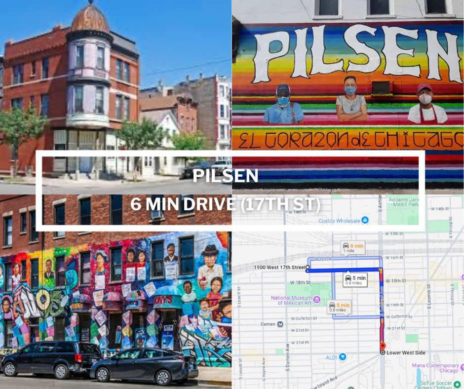 2 Bed & 3 Bath Chicago Condo Eksteriør billede